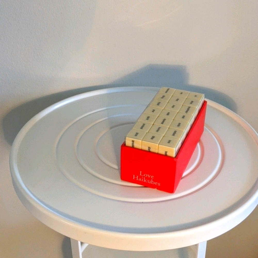 Poetry Dice - Love Haikubes